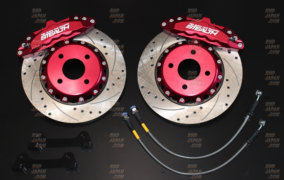FINAL Konnexion Stealth New Type Caliper Brake Kit Red - N-Box JF3
